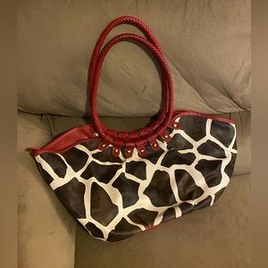 Cow Print Purse